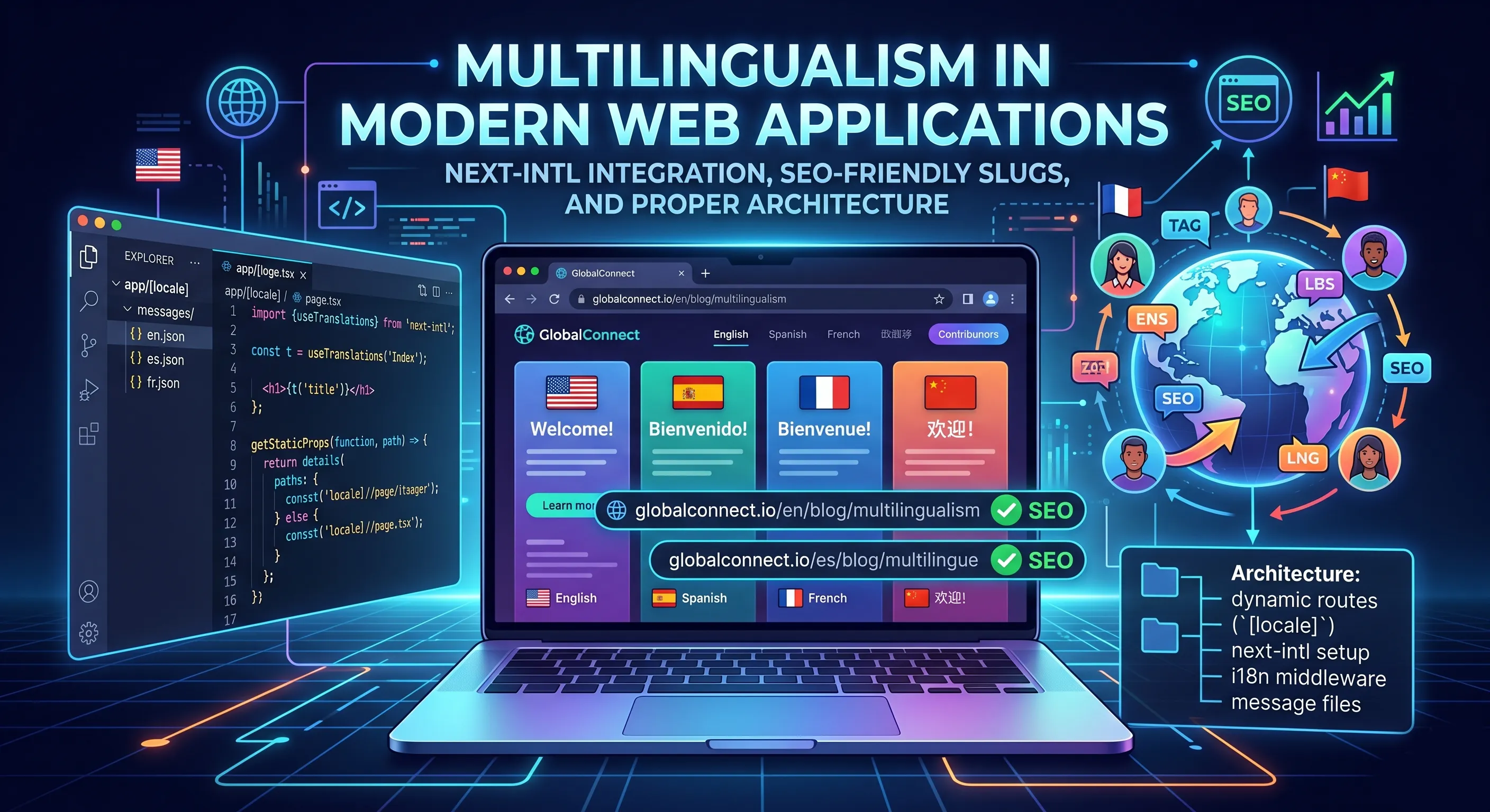 Mastering i18n in Next.js 16: next-intl, SEO Slugs & Enterprise Architecture